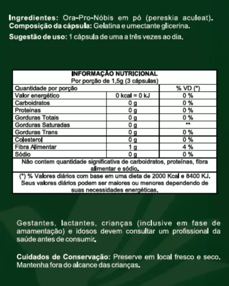Bio-Pro-Nóbis (60 Cáps) - Image 2