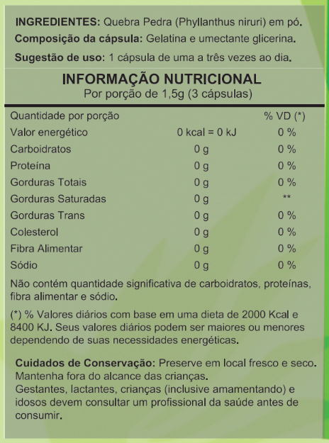 Tritus (Quebra Pedra) (60 Cáps) - Image 2