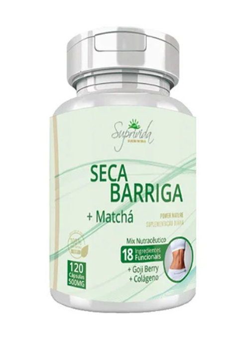 Seca Barriga c/ Matchá (120 Cáps)