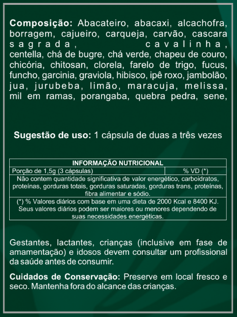 Herba-Mix 37 Ervas (100 Cáps) - Image 2
